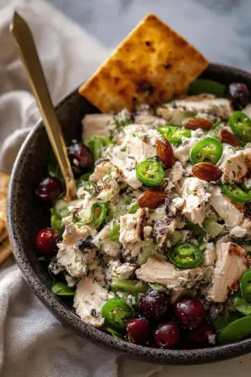 Cherry Jalapeno Chicken Salad