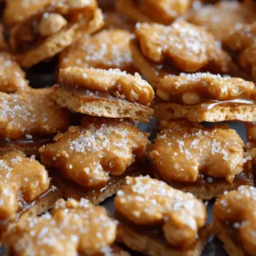 Salted Caramel Cracker Bites