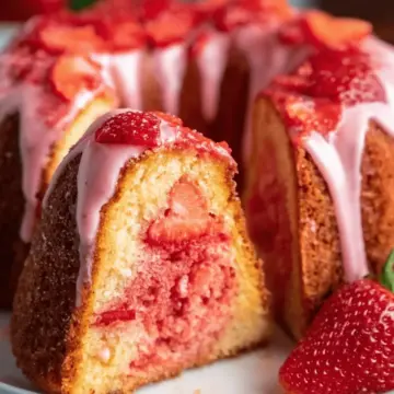 Strawberry Bundt Cake