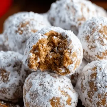 Gingerbread Snowballs