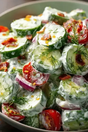 Classic Cucumber Ranch Crack Salad
