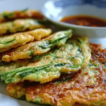 Korean Zucchini Fritters (Hobak Jeon)