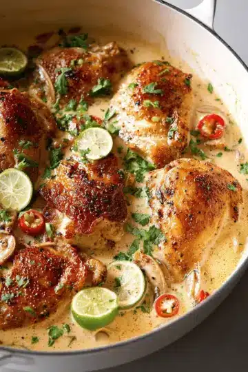Creamy Coconut Milk Chicken Recipe (One-Skillet)