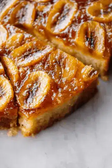 Caramelized Banana Upside Down Cake