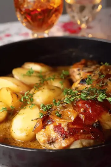 Chicken Normandy – French Apple Cider Chicken