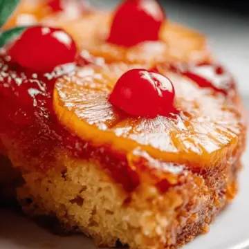 Pineapple Upside Down Cake