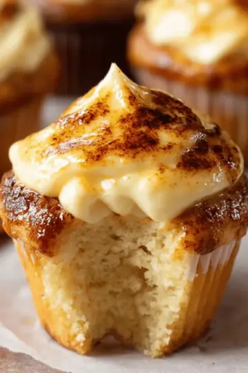 Crème Brûlée Cupcakes