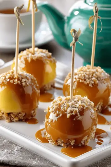 Caramel Apple Bites