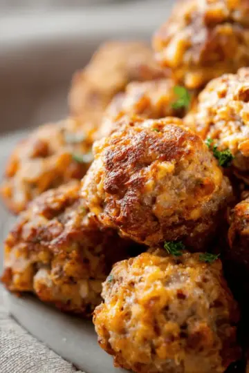 Sausage Balls Without Bisquick Recipe