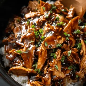 Crockpot Bourbon Chicken