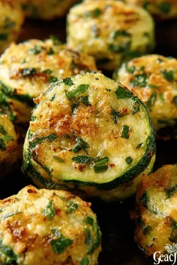Zucchini Garlic Bites