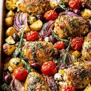 Greek Sheet Pan Chicken