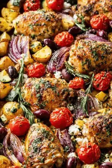 Greek Sheet Pan Chicken