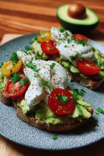 🍅🥑Avocado toast & burrata