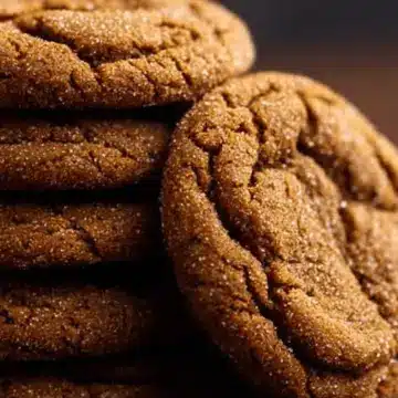 Seriously Soft Molasses Cookies