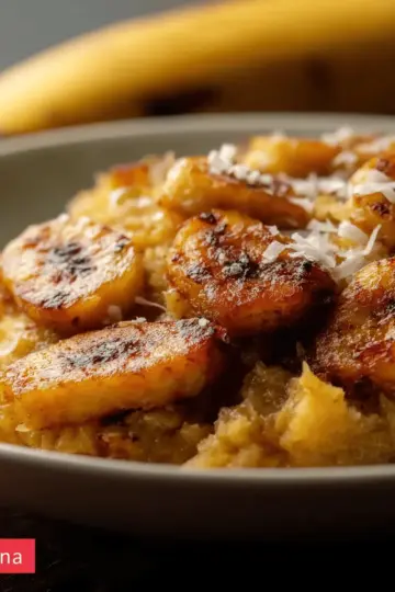 Fufú de Plátano (Banana Fufu)