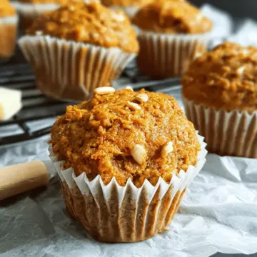 Healthy Greek Yogurt Pumpkin Muffins