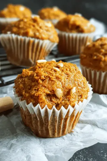 Healthy Greek Yogurt Pumpkin Muffins
