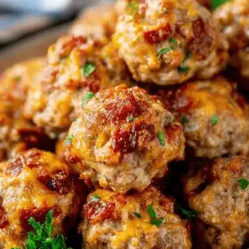 Cream Cheese Sausage Balls