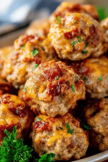 Cream Cheese Sausage Balls