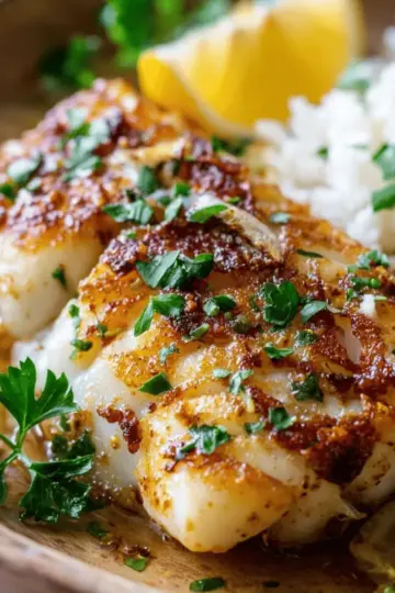 Lemon Butter Cod Recipe