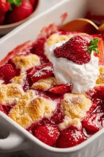 Strawberry Cobbler
