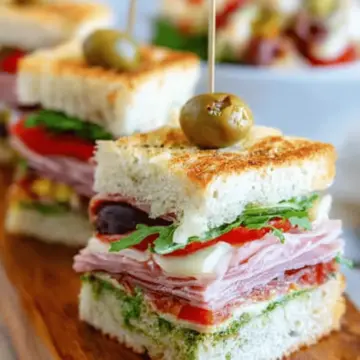 Pressed Italian Sandwiches