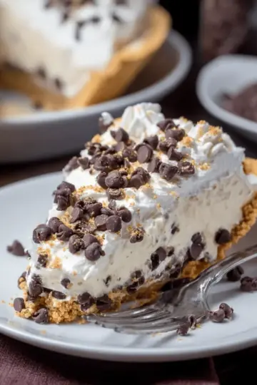 Chocolate Chip Cannoli Pie