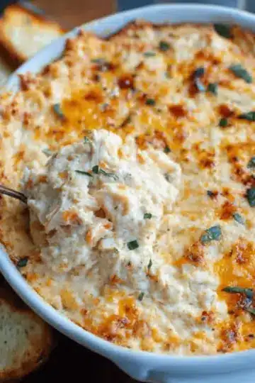 Cheesy Hot Crab Dip