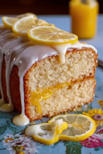 Lemon Curd Cake