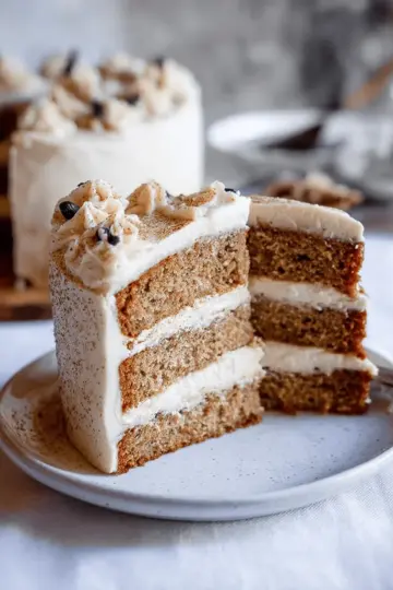 Chai Spice Cake with Cream Cheese Frosting
