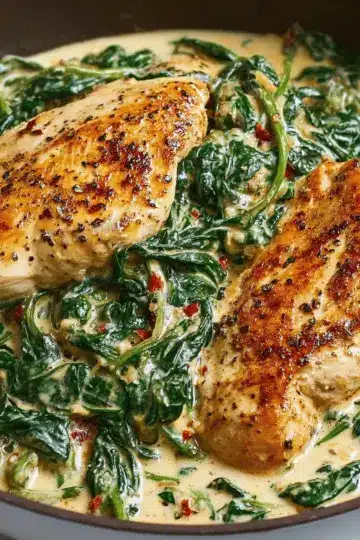 Creamy Spinach Chicken