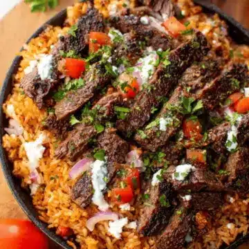 Steak & Queso Rice