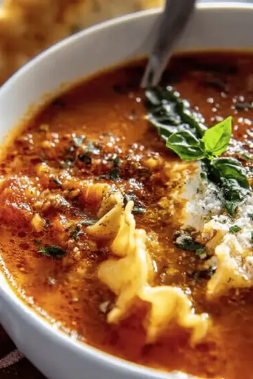 Lasagna Soup