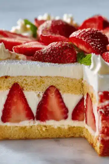 Fraisier Cake