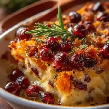 Cranberry Gratin Recipe