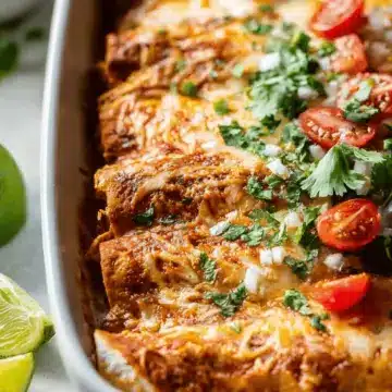 Easy Chicken Enchilada Recipe