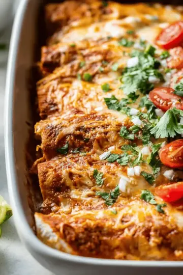 Easy Chicken Enchilada Recipe