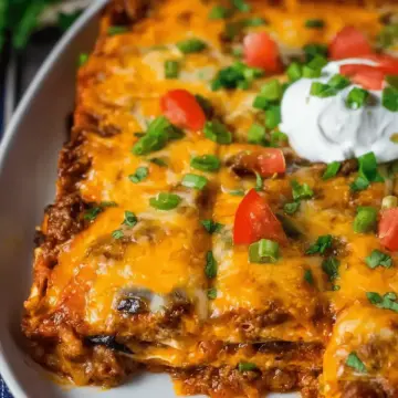 Beef Enchilada Casserole