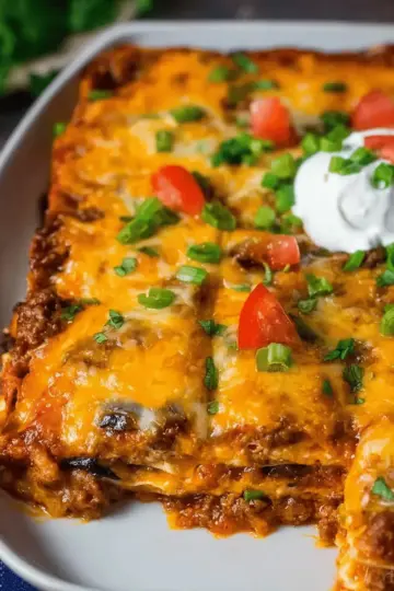 Beef Enchilada Casserole