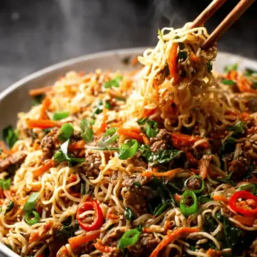 Mongolian Noodles