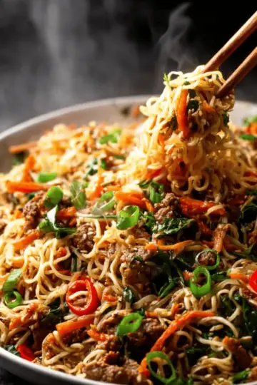 Mongolian Noodles