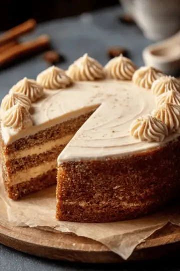 Brown Sugar Chai Cake