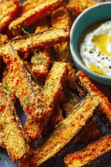 Crispy Baked Eggplant Fries