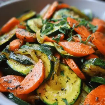 Sauteed Zucchini and Carrots