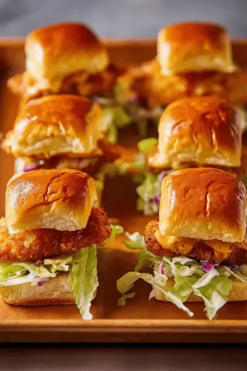 Bang Bang Chicken Sliders