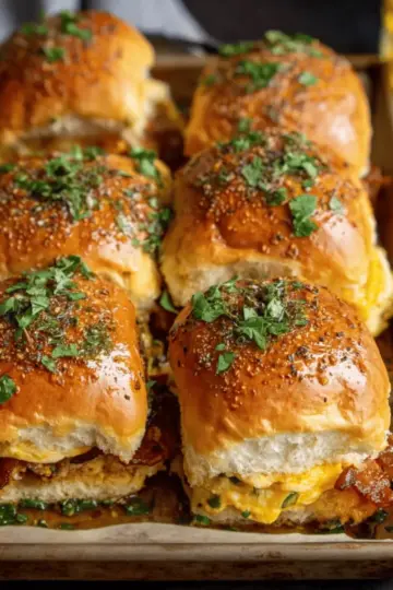 Cowboy Breakfast Sliders