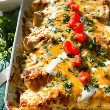 Cream Cheese Chicken Enchiladas