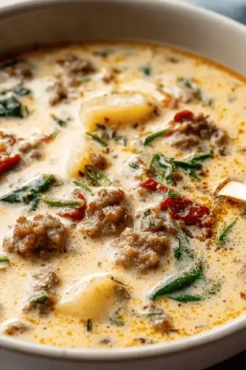 Creamy Italian Sausage Soup