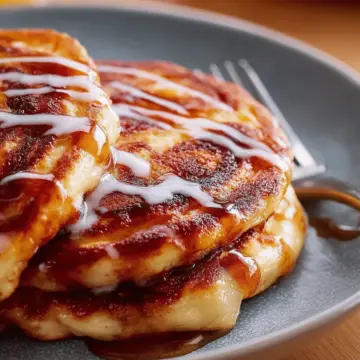 Cinnamon Roll Pancakes